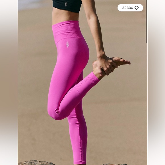 FP Movement by Free People Pants - Fp movement M/L hot pink leggings